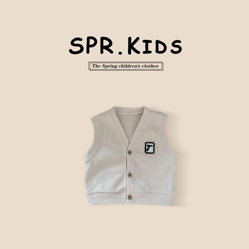 

Детский вязаный жилет с животными - Академический стиль для мальчиков и девочек, Коллекция Весна/Осень 2025 90 cm