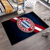 Bayern Munich Logo Themed Rug Non-slip rug suitable for living room and bedroom sofas.