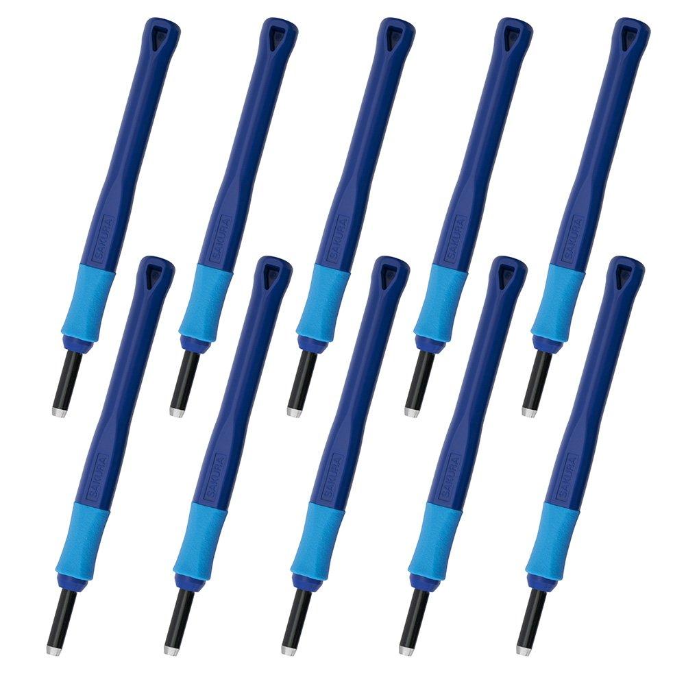 

Sakura Crepas Carving Knife with Grip Round Sword Large 10 Pieces EHT-RA(10)