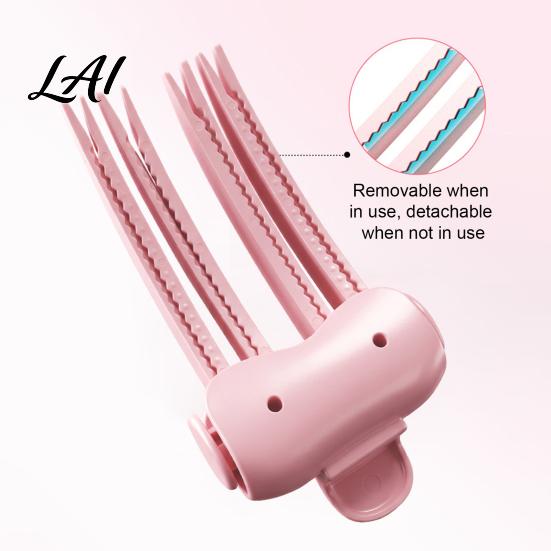 Heated Hair Styling Accessory Volumizing Root Lift Clip 2 Temperature Adjustable Fine Flat Travel Volumizer Comb Electric Clip for Men Women Salon
