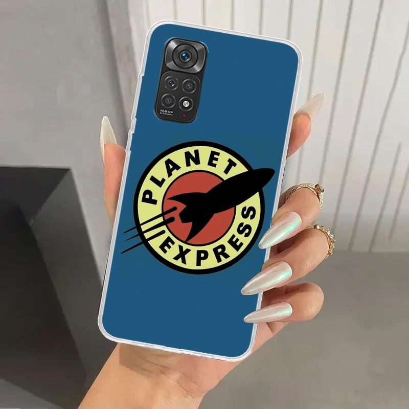 Futurama Planet Express Phone Case for Xiaomi Redmi Note 15 14 14S 13 12S 12 Pro 11S 11 Plus 11T 11E 10S Soft Funda Print Shell