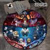 Death Note Round Area Rug Carpet Rug For Living Room Bedroom Sofa Playroom Decor Nonslip Floor Mat