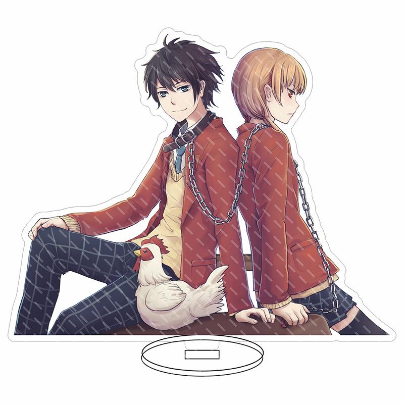 My Little Monster Mizutani Acrylic Stand Model Plate Decoration Desk Figure Display Students Fan Gift Animation Products Couple