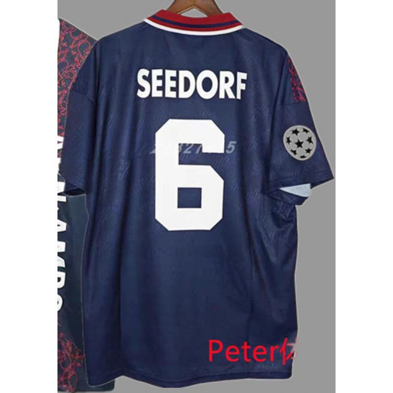 Champions League football jersey game training jersey short-sleeved sportswear club national team jersey S