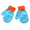 1 Pair Kids Mittens Outdoor Hands Warmer Comfortable Clothes Accessory Solid Color Girls Boys Children Mitts for Winter