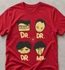 Nerdy Sitcom Graphic Tee, Colorful Science Humor Men's T-Shirt, Geek Culture Unisex Shirt, VintageFunny TV Fan Tee, Cartoon Graphic Men's T-Shirt