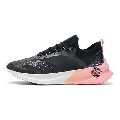 Li Ning Feidian Challenger Racing Duurzame Ademende Lage Top Hardloopschoenen Dames sneaker Zwart ARMR012-5