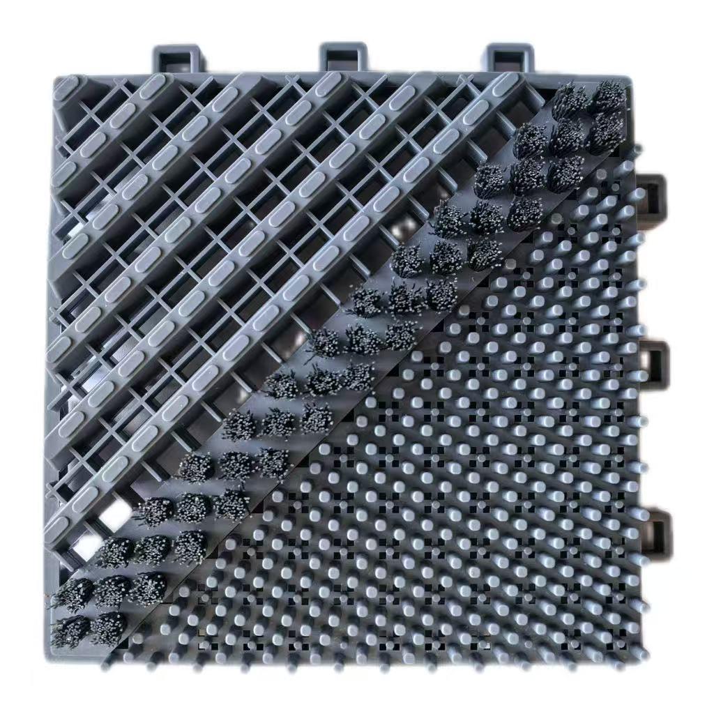Three-in-One Non-Slip Entrance Mat for Outdoor and Commercial Use 15*15cm