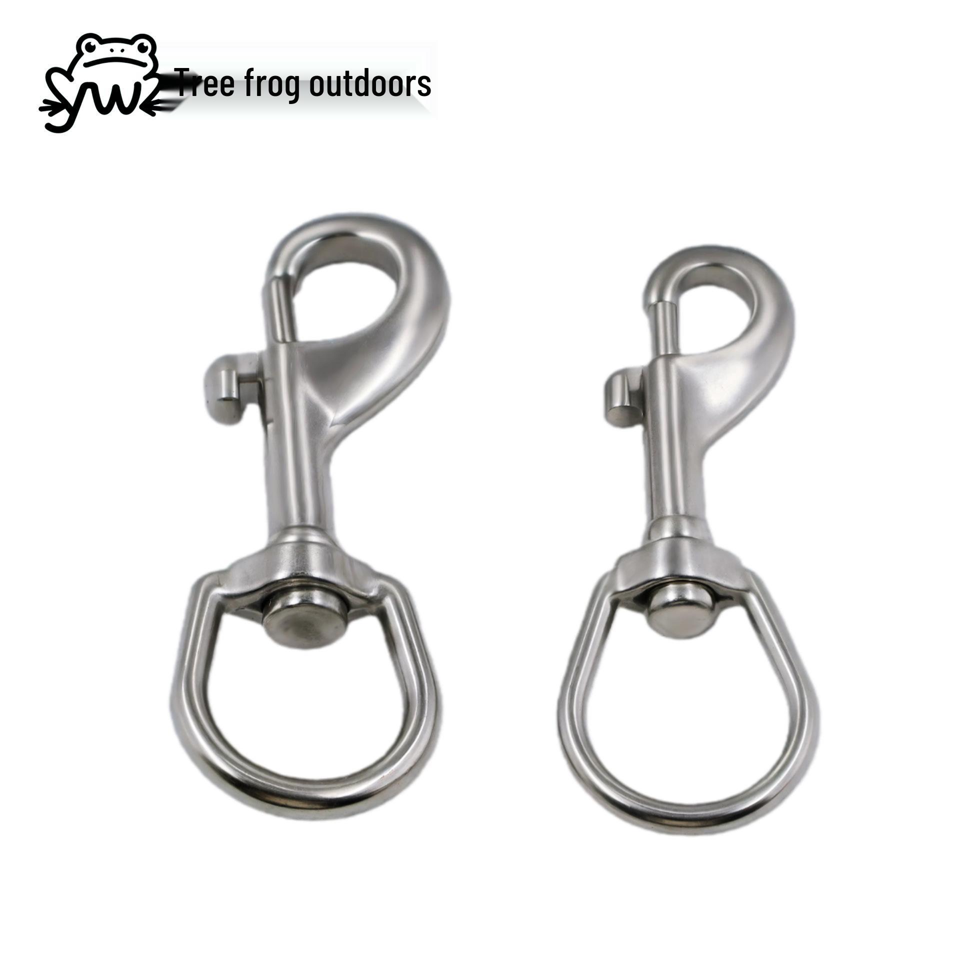 316 Stainless Steel Quick Release Swivel Spring Hook for Dog Leashes and Tow Ropes. 65mm-304 Stainless Steel