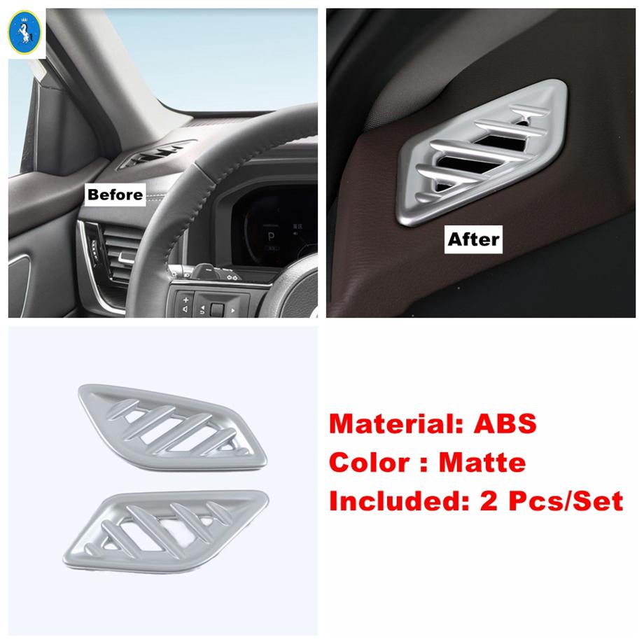 Matte Car Water Cup Holder / Gear Shift Lift / Air AC Accessories Cover Trim For Nissan X-Trail X Trail / Rogue T33  - 2026