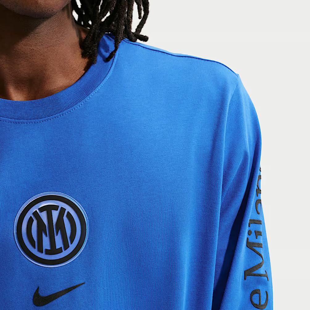 Nike Solid Color Long Sleeve Crew Neck Pullover T-Shirt Men tops IO1984-438