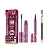 Derpilo and Eye Makeup Set and Easy To Apply Eyeliner, Mascara, Eyebrow, (3-Piece Set) - 24-Hour Lasting, Waterproof, Smudge-Proof, Popular,