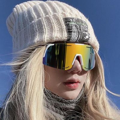 Gafas de Sol Profesionales para Montañismo al Aire Libre para Mujer Gafas de Senderismo Ciclismo de Carretera para Ver la Nieve Antirreflejo Gafas de Sol Reflectantes para Hombre