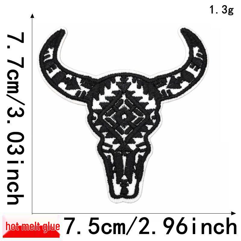 Liteon Cross-Border Alphabet Planet Embroidery Patch for Clothing & Accessories.