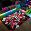 AC Milan Design Crystal Velvet Carpet Cozy Non?Slip Printed Rug For Bedroom Living Room Entrance