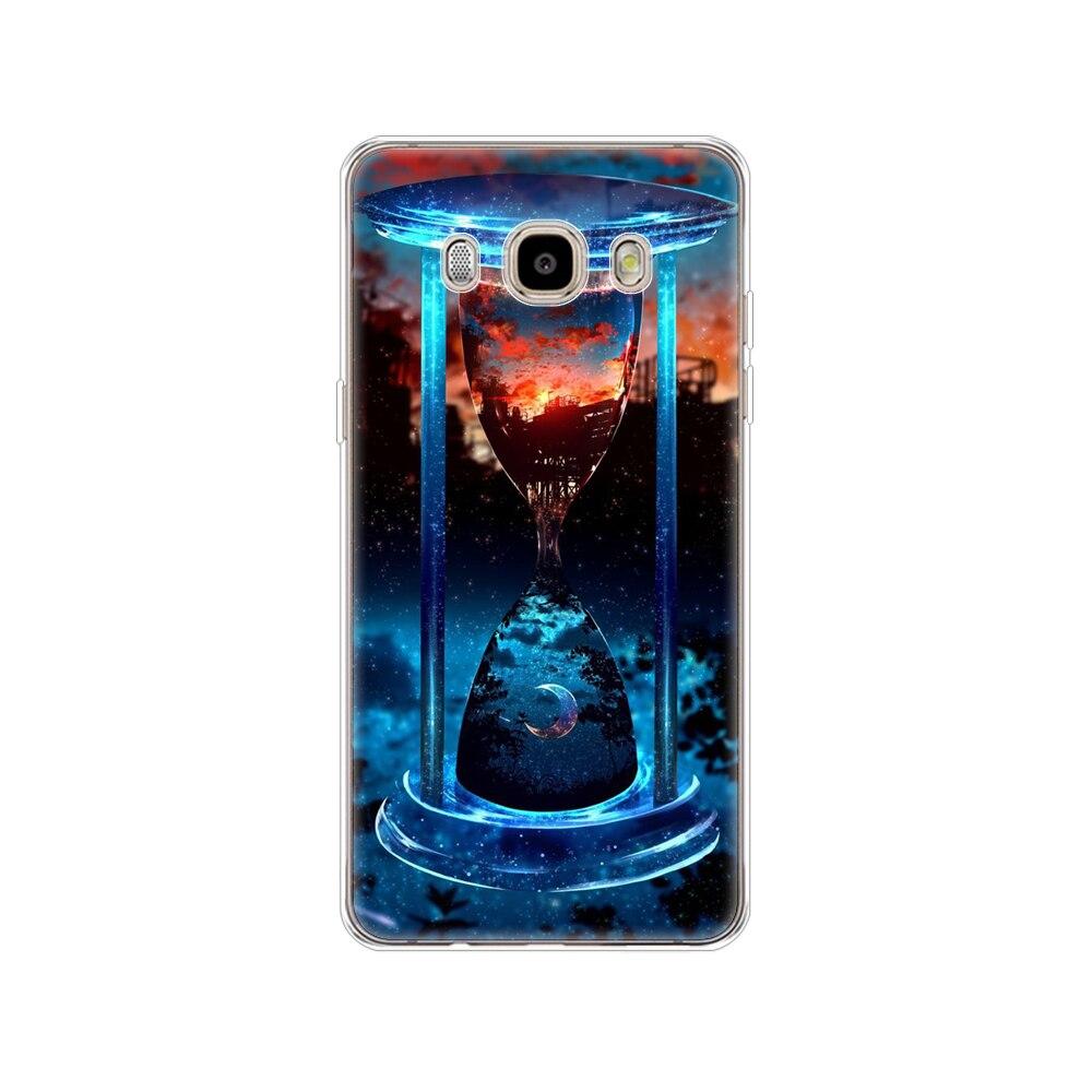 Case FOR Samsung Galaxy J7 J5 2016 Case J710 510F Cover FOR Samsung J7 J5 2016 Case Shell Winter Snow Christmas