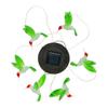 Solar Wind Chimes Lights Waterproof Colorful Slow Flash Hanging Garden Decor Hummingbird