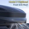 Für Tesla Model 3 2026 2026 Highland Frontgrill Gitter Stoßstangen Grilleinsätze Lufteinlass Lüftungsschlitz Verkleidung Schutz Zubehör
