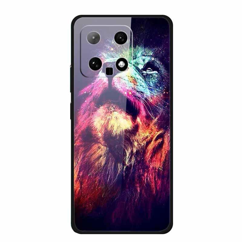 Xiaomi 14 Phone Case: Colorful Butterfly Design, Tempered Glass, Creative Style, Hot Seller