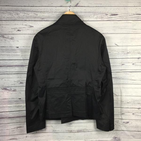 USED/HIGH STREET/Nylon Coated Short P-Coat/Outerwear/Men’s L/Black/Double Jacket/Blouson
