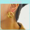 Fashionable 2023 Summer European And American Minimalist Hollow Out Earrings For Women
