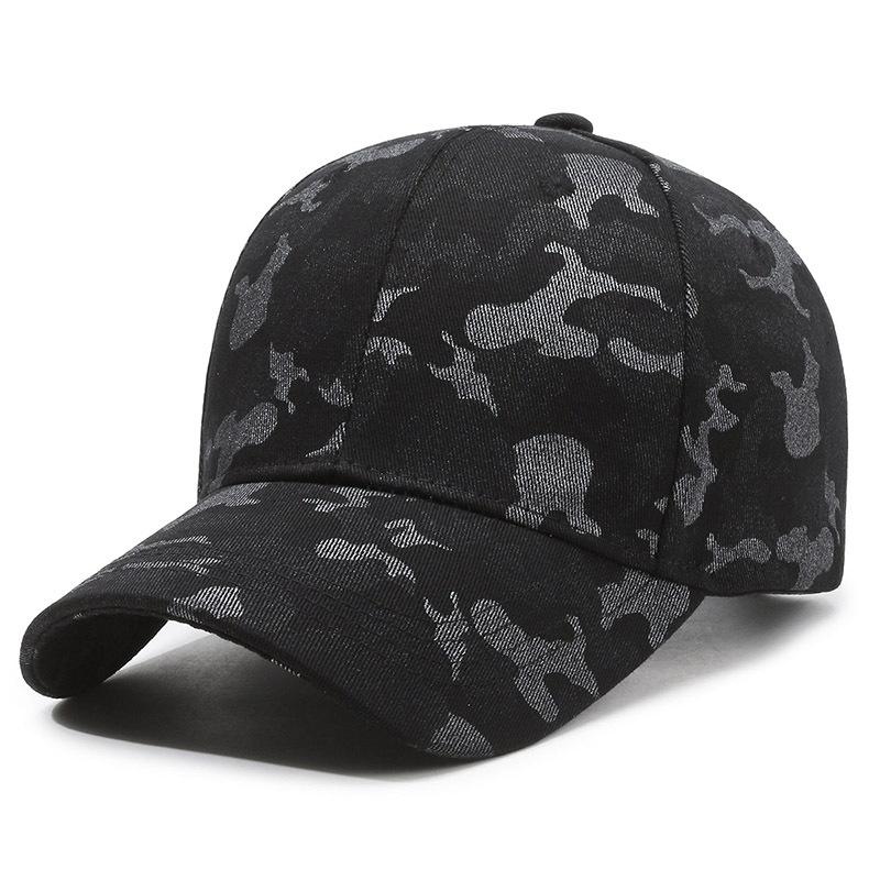 Unisex Camouflage Baseball Cap Outdoor Sun Hat for Men & Women Adjustable Leisure Sports Cap Female Snapback