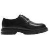 Zara Leather Fashionable Versatile Business Grooved Sole Dress Shoes Men Dress Shoes Black 12419520-38