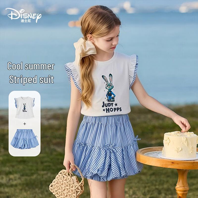 Disney Girls  Summer Bunny Police Two-piece Set 120