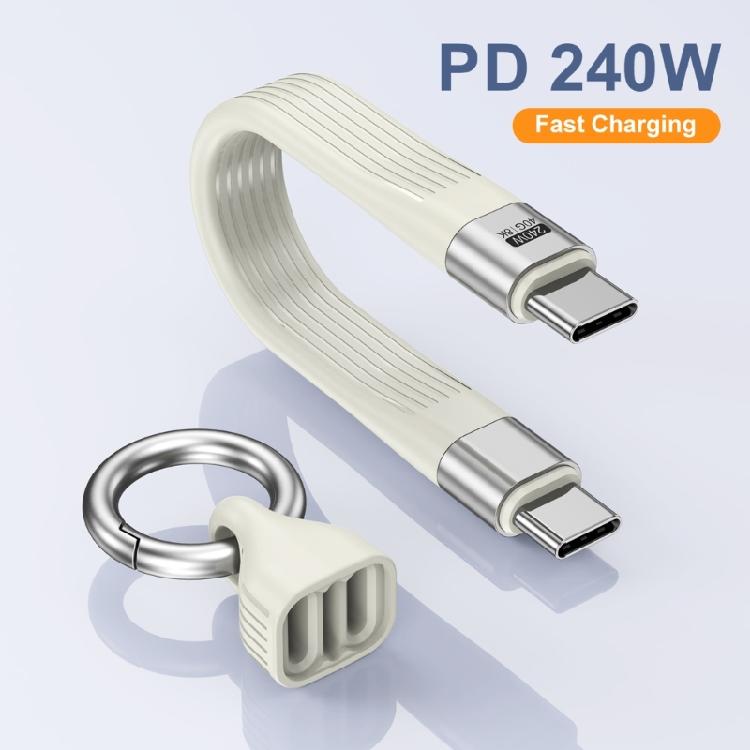 Advanced USB4 Cable with PD240W Quick Charging and 40Gbps Fast Speed Data Transfer 8K Video Supported