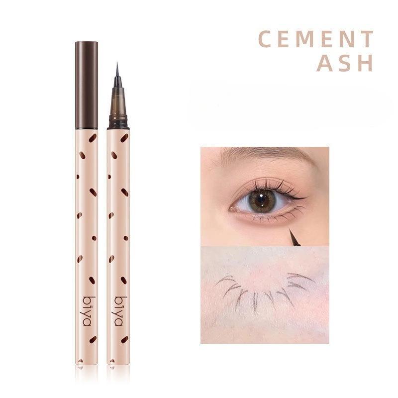 

Ультратонкая жидкая ручка для ресниц лежачего шелкопряда, коричнево-серая матовая подводка для глаз, карандаш, гладкие стойкие тени для век, хайлайтер-карандаш для макияжа