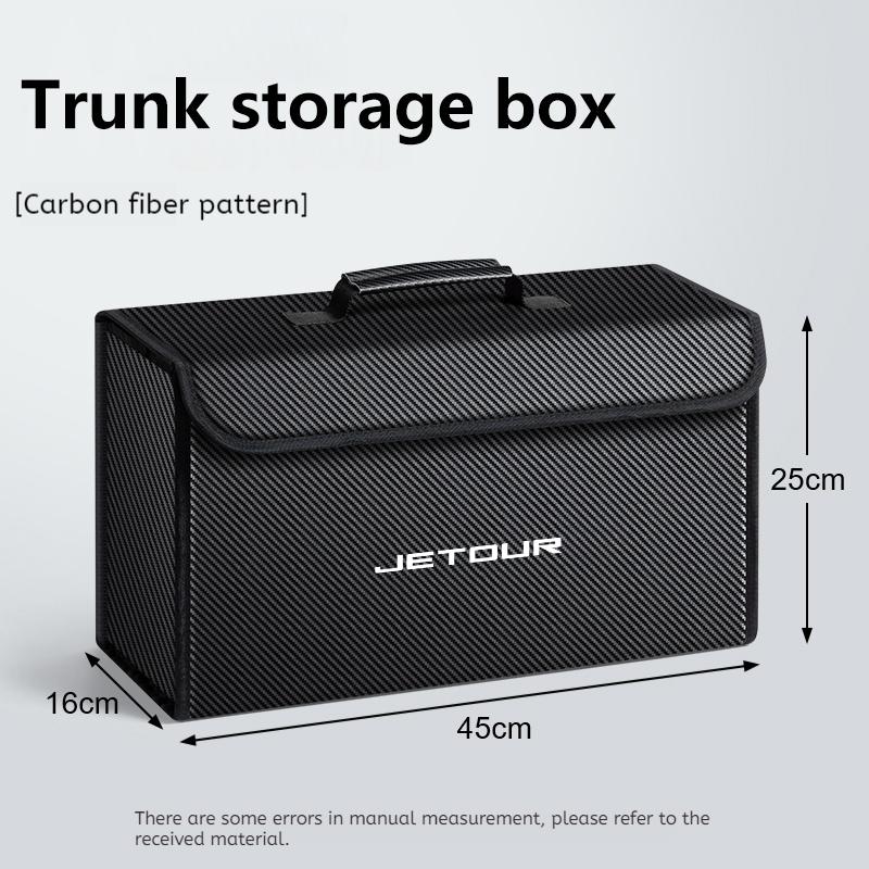 NUEVA Caja Organizadora Plegable para Maletero de Coche, Bolsa de Almacenamiento y Ordenación para Jetour ST T2 T3 X70 X70SM X95 DASHING 2025 2026 Accesorios