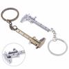 0-4cm Mini Vernier Caliper Gadget Keyring Vernier Caliper Keychain Key Chain Measuring Gauge