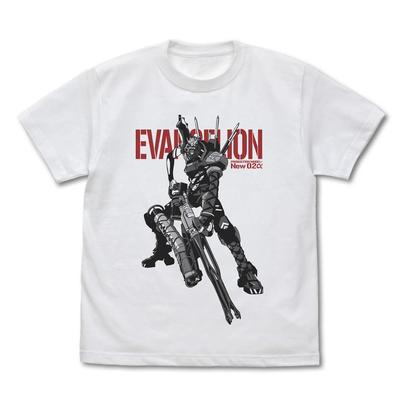 COSPA EVANGELION Evangelion Unit 2 Alpha WHITE M Size [Official] T-Shirt