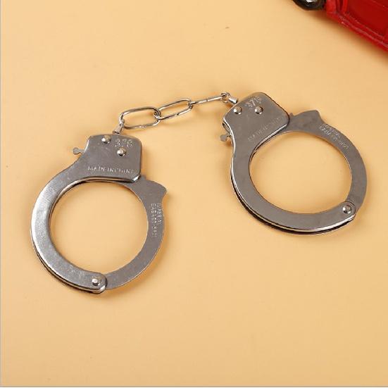 Men & Women Sex Toys, Metal Handcuffs, Props, Restraint, Stainless Steel Handcuffs, Shackles, Alternative