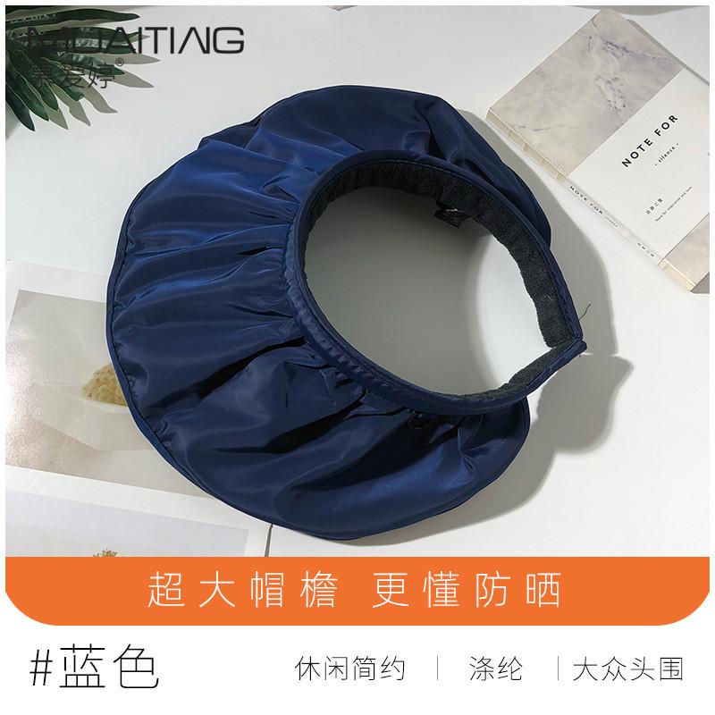 Summer Womens Stylish Hat Antiuv Wide Brim Face Shield Cotton Blend Polyester