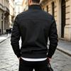 Herren Plus Size Kapuzenjacke Lässig Lockerer Schnitt Farbe Outdoor Windjacke für Frühling und Herbst