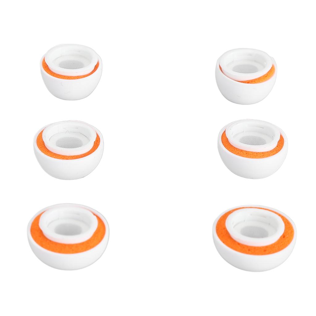 Ear Tips Soft Silicone Memory Foam Replacement Earbuds Cover with Storage Box for IOS Earbuds Pro