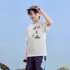 MQD Boys' Pure Cotton Cartoon Short-Sleeve T-Shirt