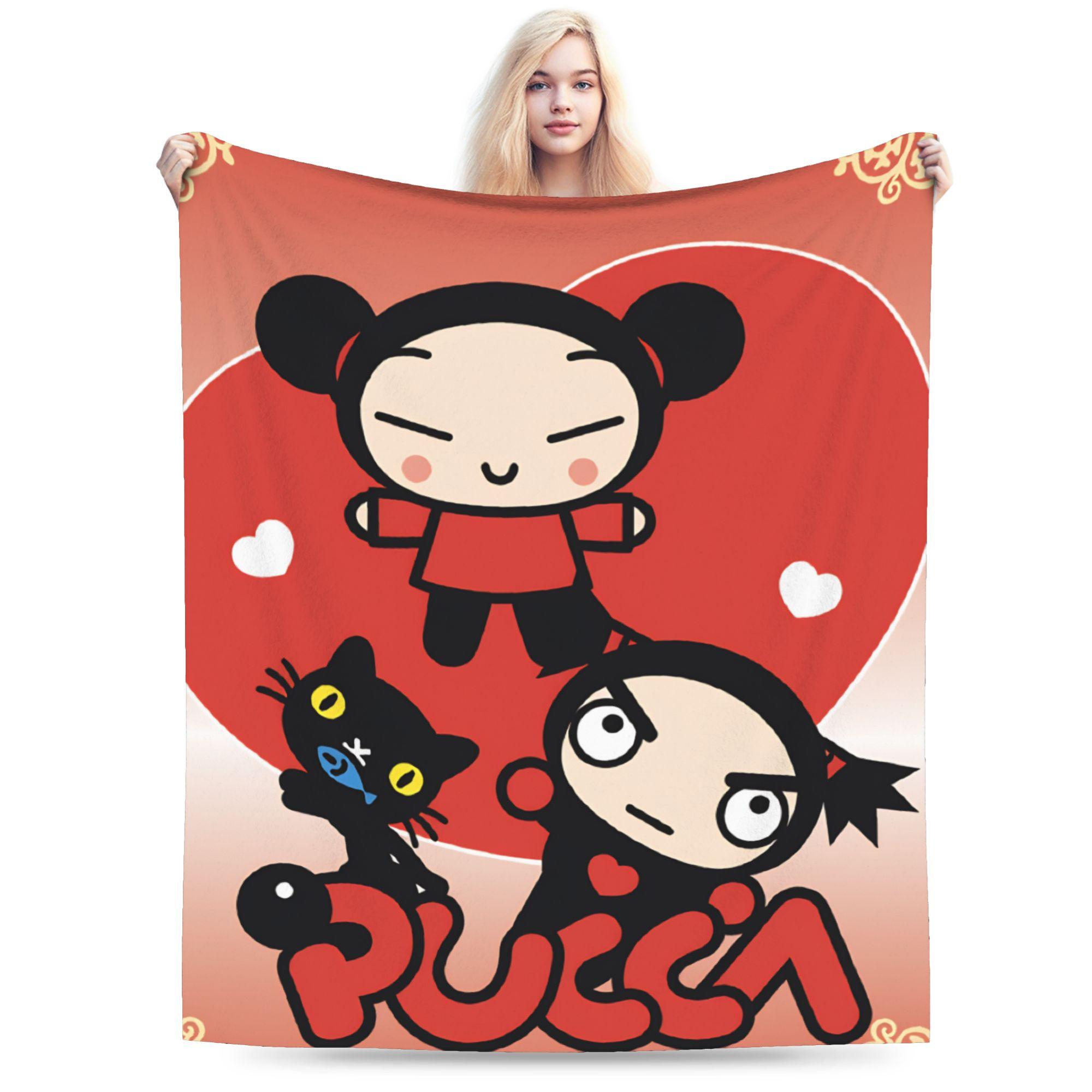 

Puccas Blanket Quality Super Soft Throw Blanket Autumn Child Couch Chair Sofa Bed Fluffy Bedspread 75x90cm