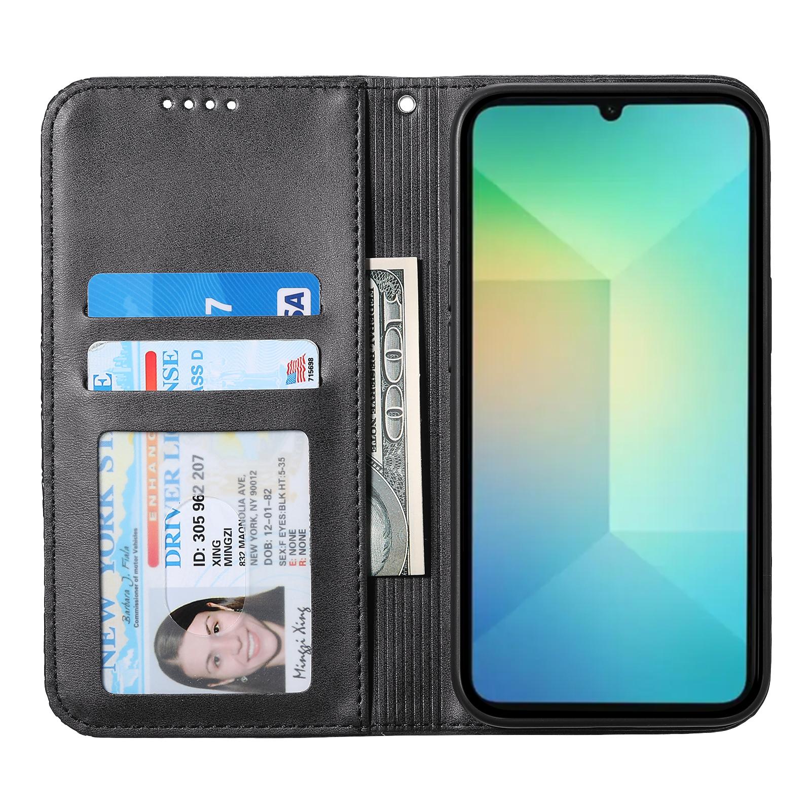 

For Samsung Galaxy S25 Edge Case Calf Texture PU Leather Phone Cover with Wallet Red