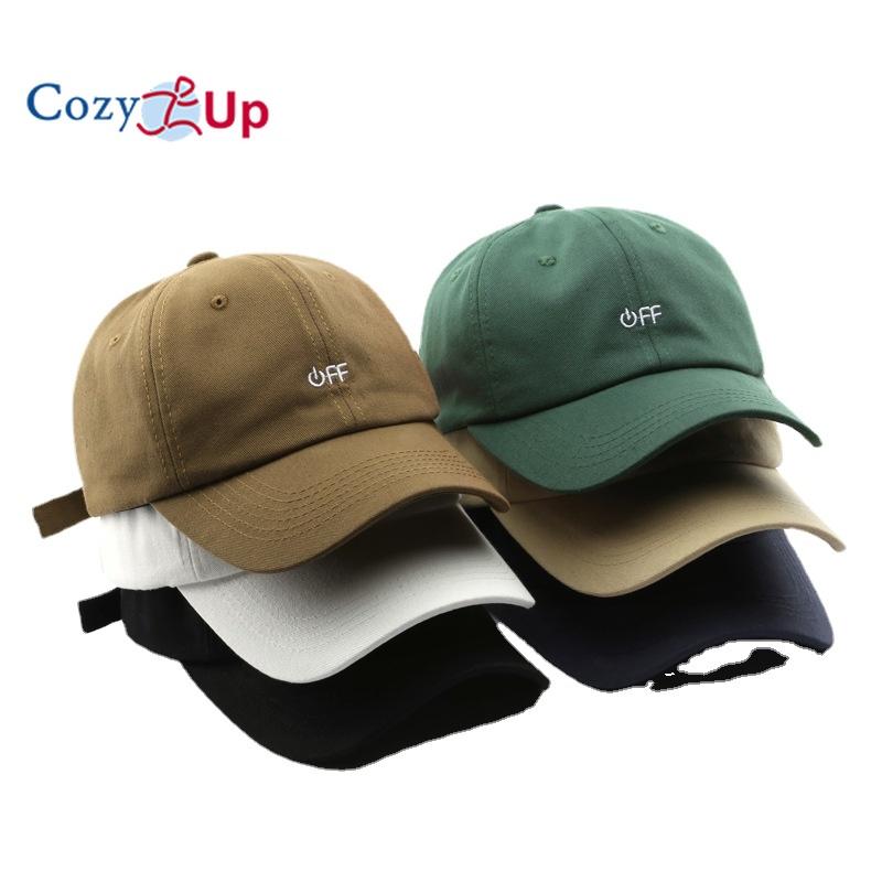 

Cozy Up Унисекс Бейсболка Винтаж Письмо Вышивка Мода Хлопок Мягкий Топ