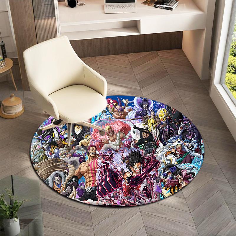Cute Monkey D. Luffy from the Japanese manga ONE PIECE carpet is soft, home, bedroom, door mat decoration, and non slip carpet E16