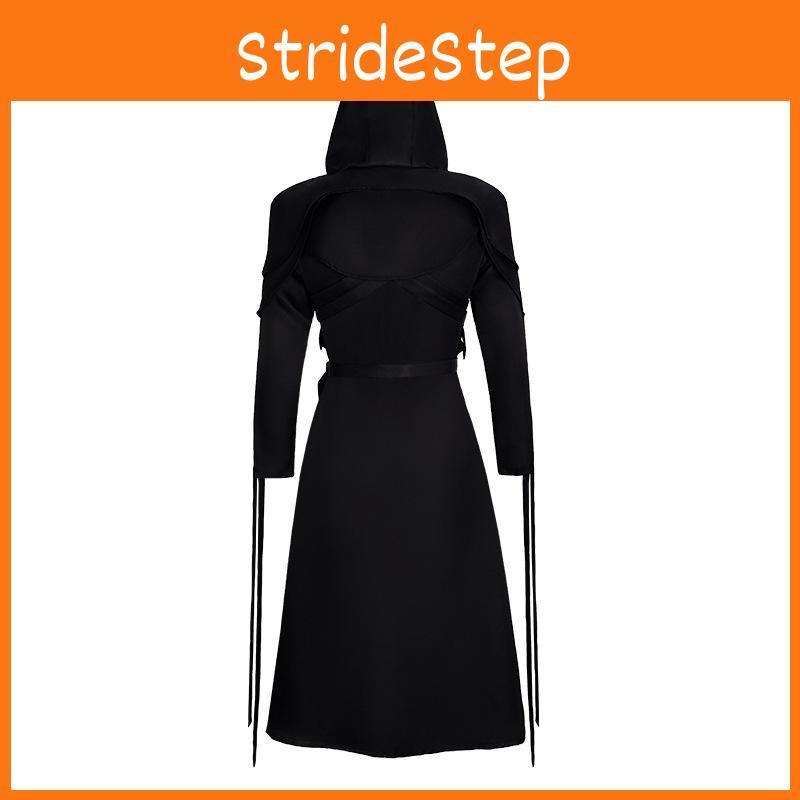 Dead By Daylight The Ghost Face Cosplay Costume With Polyester Spandex For Anime Role Playing Fans