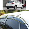 For MAZDA CX-5 CX5 2012 2013 2014 2015 2016 Car Body Styling Sticker Plastic Window Glass Wind Visor Rain/Sun Guard Vent Parts
