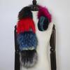 Women Winter Thick Keep Warm Real Fox Fur Scarf Natural Soft Fluffy Fur Scarves Lady Fashion Colorful Real Fox Fur Mufflers