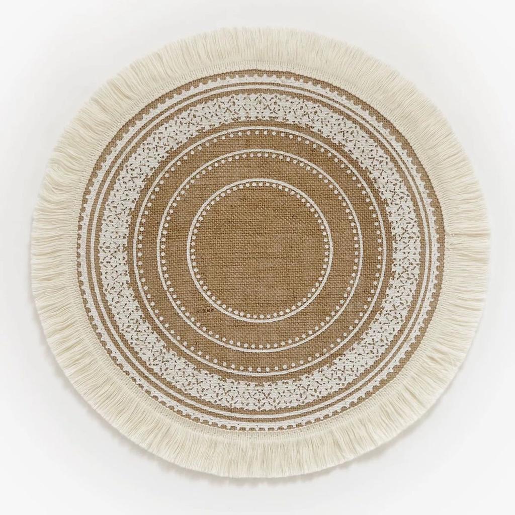 Middle East Style Craft Heat Insulation Table Placemat Kitchen Supplies Coffee Cup Mats Coaster