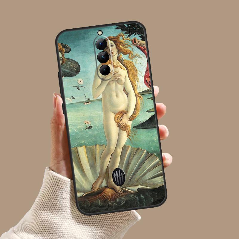 Art Paintings The Birth Of Venus Case For ZTE Nubia Red Magic 10S 9S 8S 8 9 10 11 Pro Plus 5G 6R 6 7 6S 7S Pro 10 Air Cover
