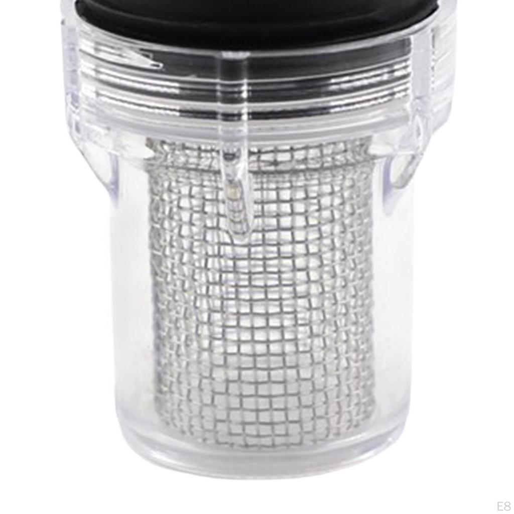 1/2 Inch Garden Watering Filter Aquarium Water Pump Inlet Inline Mesh Strainer Pond Car