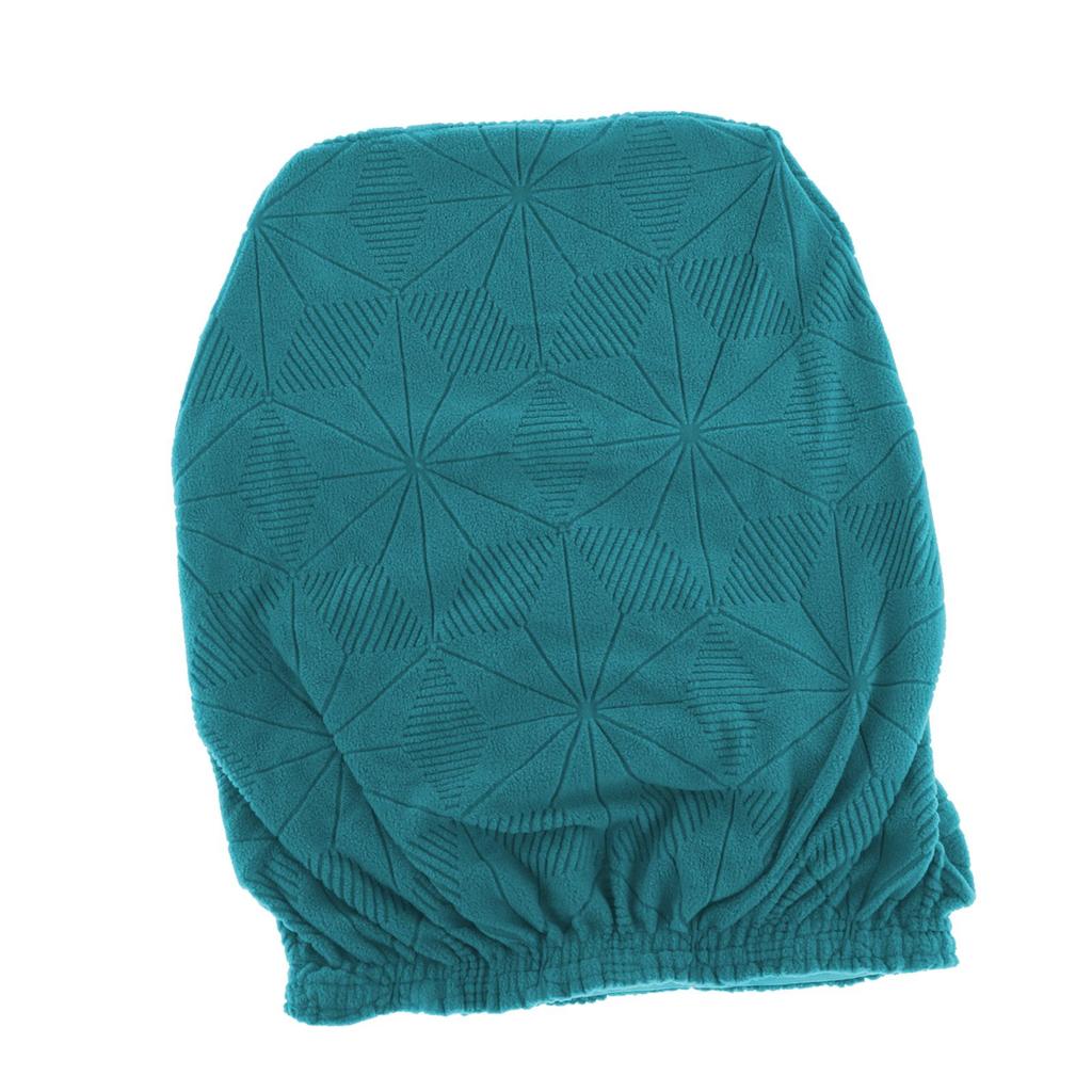 Soft Jacquard Dining Chair Cover Stretchable Seat Protector for Kitchen Office Ceremony Events