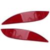 Rear Bumper Reflector Lens Promote Driving Safety Red Back Bumper Trim Reflector for MEGANE MK3 2008